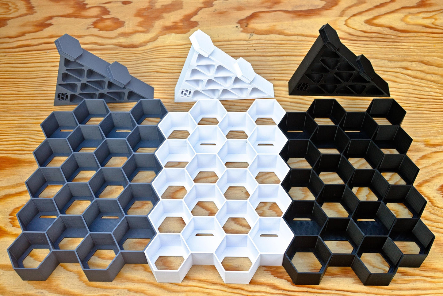 Hex Wall Paint Storage for Citadel Paints and other 32mm pots