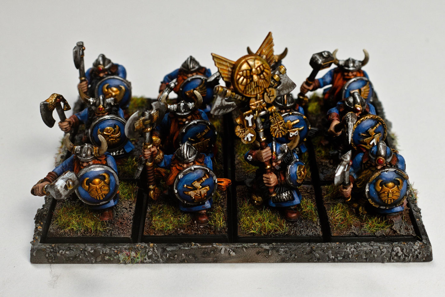 Magnetized Square Bases for Warhammer: The Old World - PLA Wargaming